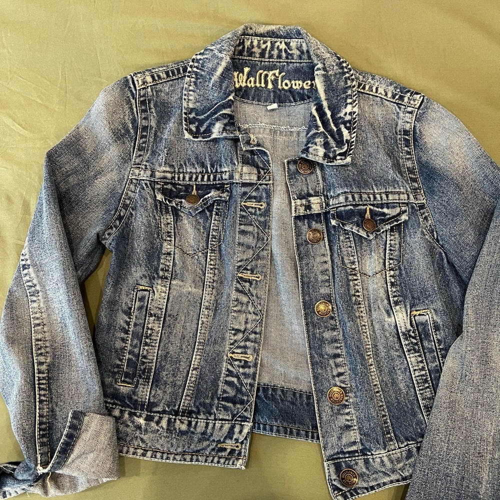 Wallflower Faded Blue Denim Jacket